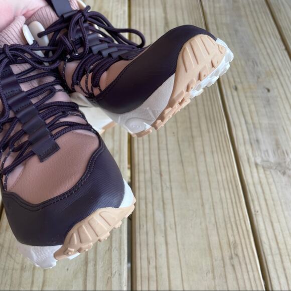 NWOT Nike Air Footscape Mid Utility Pink Running Shoes Size 7 - Picture 6 of 10